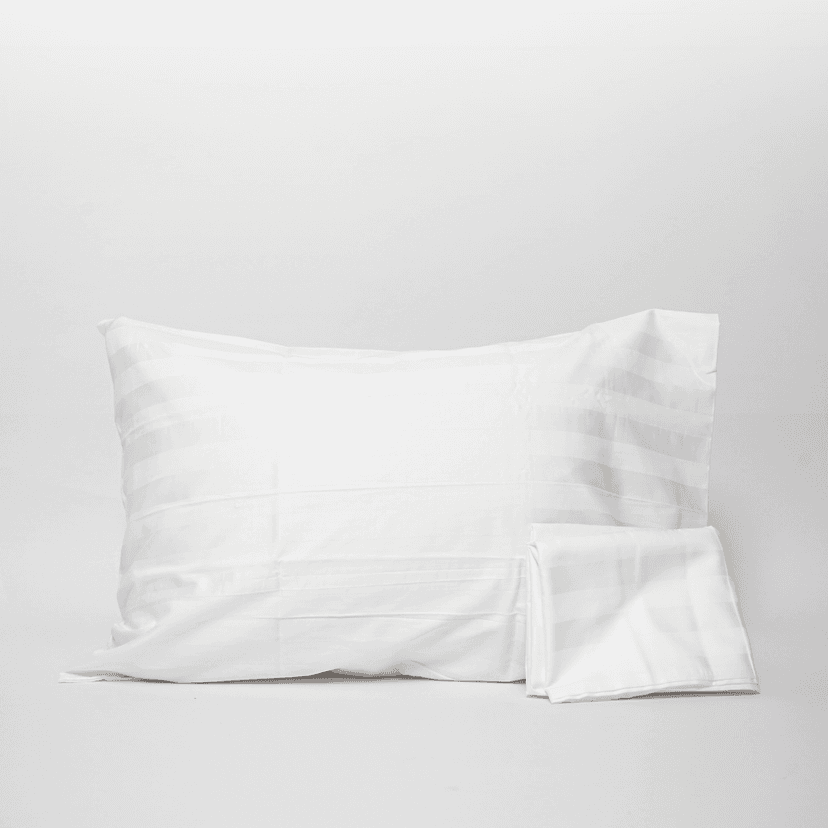 Sarung Bantal Hotel / Pillow Case Stripe | Cotton Dobby 